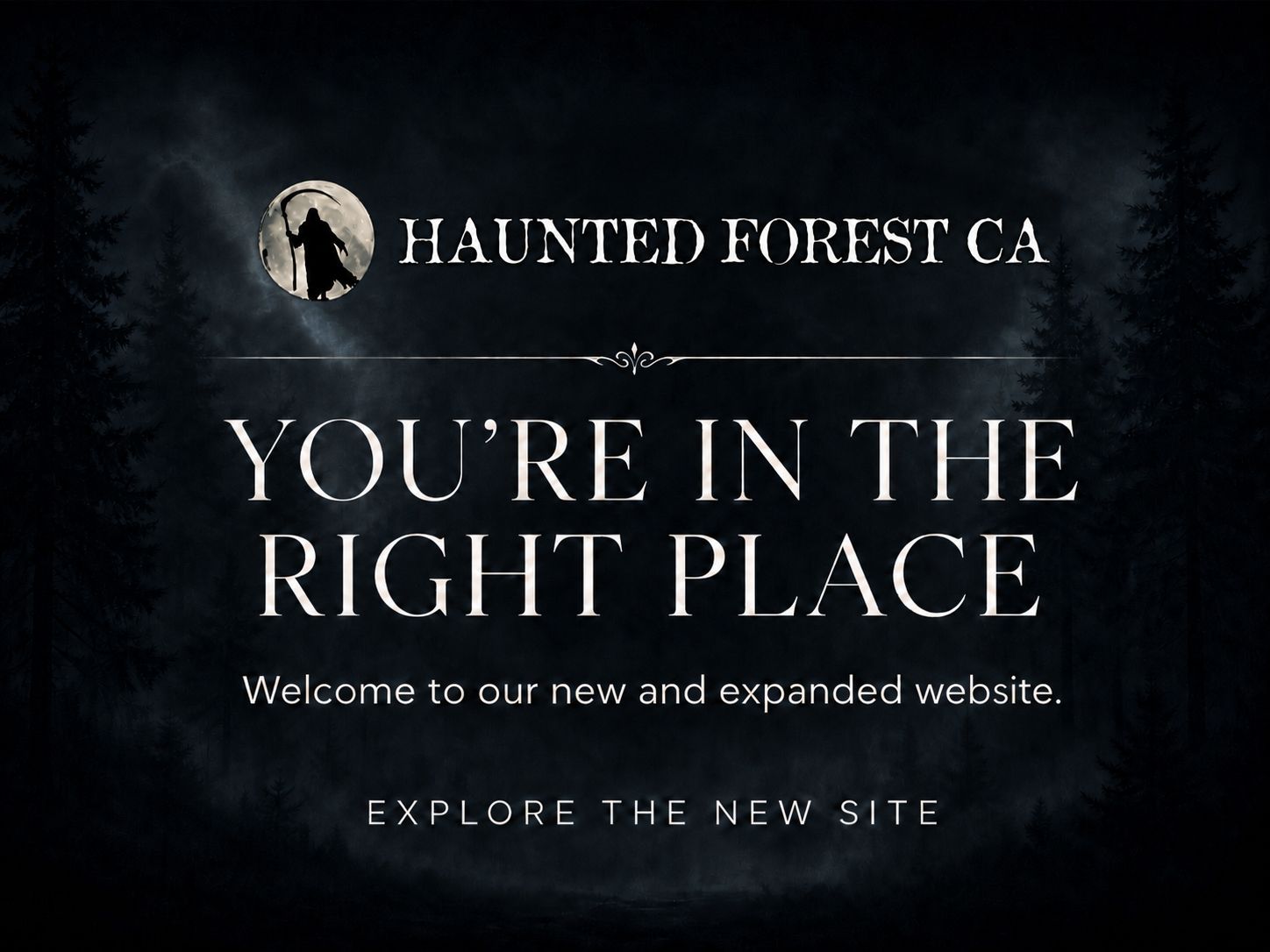 Haunted Forest CA 2026 Mayville Acres